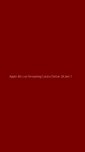 Tampilan Antarmuka Aplikasi Apple 4d Live Streaming Casino Online 24jam - 1