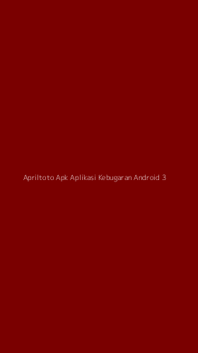 Tampilan Antarmuka Aplikasi Apriltoto Apk Aplikasi Kebugaran Android - 3