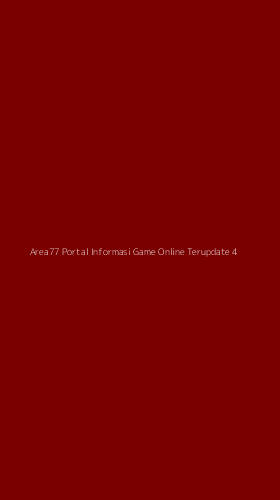 Tampilan Antarmuka Aplikasi Area77 Portal Informasi Game Online Terupdate - 4
