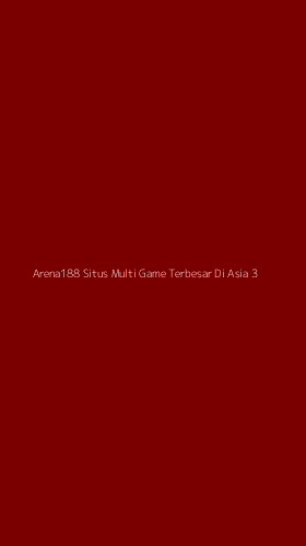 Tampilan Antarmuka Aplikasi Arena188 Situs Multi Game Terbesar Di Asia - 3