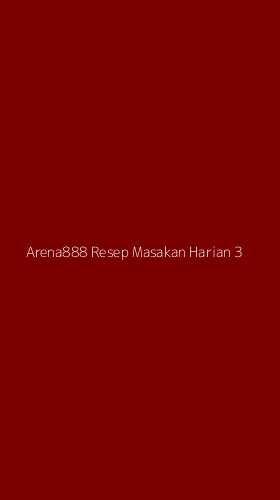 Tampilan Antarmuka Aplikasi Arena888 Resep Masakan Harian - 3