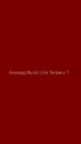 Tampilan Antarmuka Aplikasi Arenaqq Musik Lite Terbaru - 1