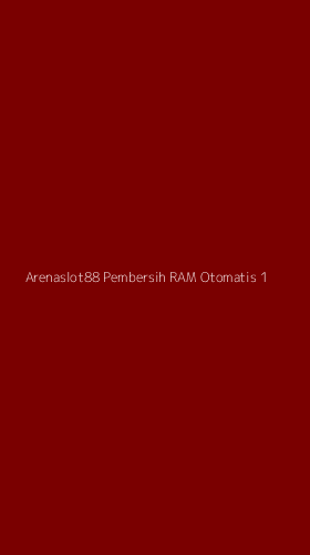 Tampilan Antarmuka Aplikasi Arenaslot88 Pembersih Ram Otomatis - 1