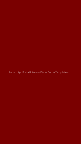 Tampilan Antarmuka Aplikasi Aretoto App Portal Informasi Game Online Terupdate - 4