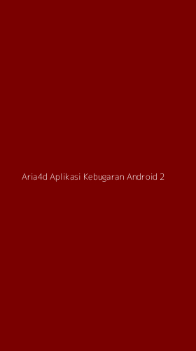 Tampilan Antarmuka Aplikasi Aria4d Aplikasi Kebugaran Android - 2