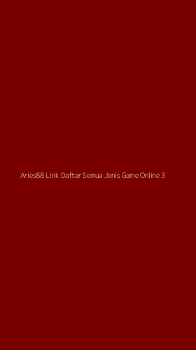 Tampilan Antarmuka Aplikasi Aries88 Link Daftar Semua Jenis Game Online - 3