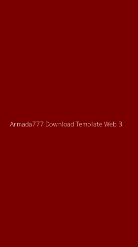 Tampilan Antarmuka Aplikasi Armada777 Download Template Web - 3