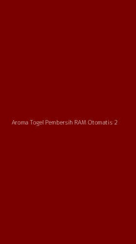 Tampilan Antarmuka Aplikasi Aroma Togel Pembersih Ram Otomatis - 2