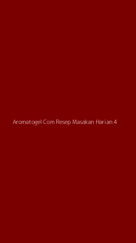 Tampilan Antarmuka Aplikasi Aromatogel Com Resep Masakan Harian - 4