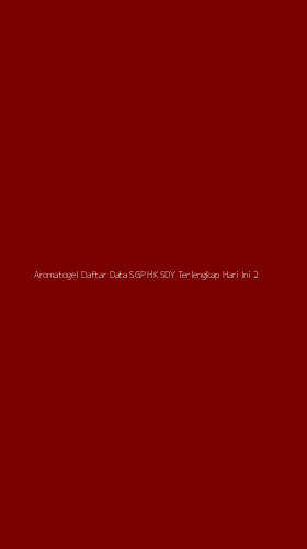 Tampilan Antarmuka Aplikasi Aromatogel Daftar Data Sgp Hk Sdy Terlengkap Hari Ini - 2