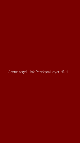 Tampilan Antarmuka Aplikasi Aromatogel Link Perekam Layar Hd - 1