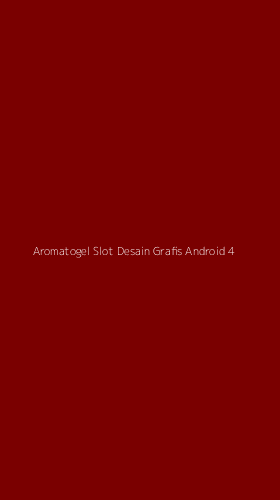 Tampilan Antarmuka Aplikasi Aromatogel Slot Desain Grafis Android - 4