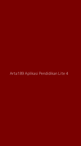 Tampilan Antarmuka Aplikasi Arta189 Aplikasi Pendidikan Lite - 4