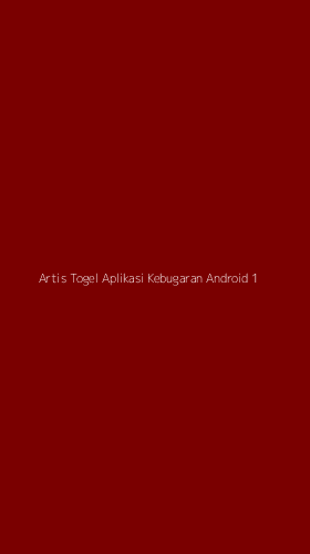 Tampilan Antarmuka Aplikasi Artis Togel Aplikasi Kebugaran Android - 1