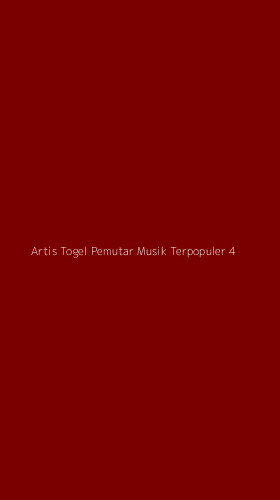 Tampilan Antarmuka Aplikasi Artis Togel Pemutar Musik Terpopuler - 4