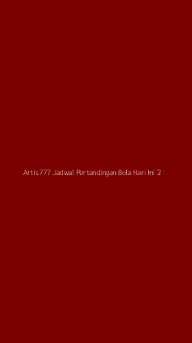 Tampilan Antarmuka Aplikasi Artis777 Jadwal Pertandingan Bola Hari Ini - 2
