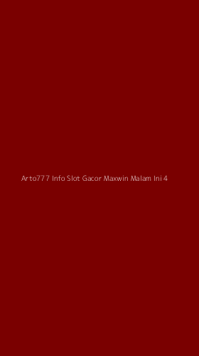 Tampilan Antarmuka Aplikasi Arto777 Info Slot Gacor Maxwin Malam Ini - 4