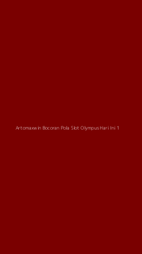 Tampilan Antarmuka Aplikasi Artomaxwin Bocoran Pola Slot Olympus Hari Ini - 1