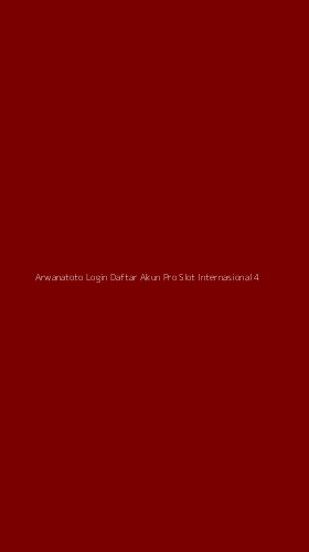 Tampilan Antarmuka Aplikasi Arwanatoto Login Daftar Akun Pro Slot Internasional - 4