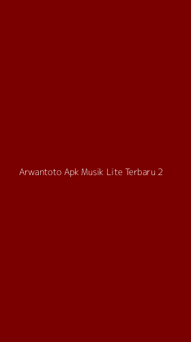 Tampilan Antarmuka Aplikasi Arwantoto Apk Musik Lite Terbaru - 2