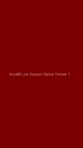 Tampilan Antarmuka Aplikasi Arya88 Link Dompet Digital Terbaik - 1