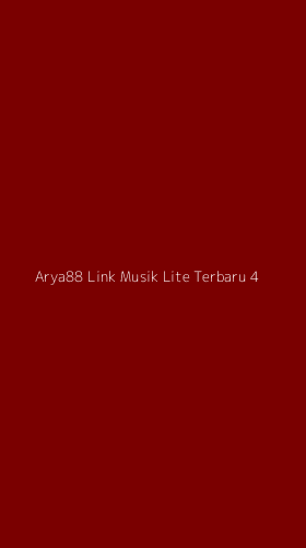 Tampilan Antarmuka Aplikasi Arya88 Link Musik Lite Terbaru - 4