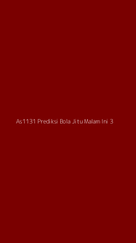 Tampilan Antarmuka Aplikasi As1131 Prediksi Bola Jitu Malam Ini - 3
