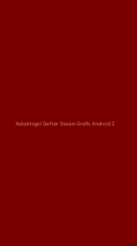 Tampilan Antarmuka Aplikasi Asbaktogel Daftar Desain Grafis Android - 2