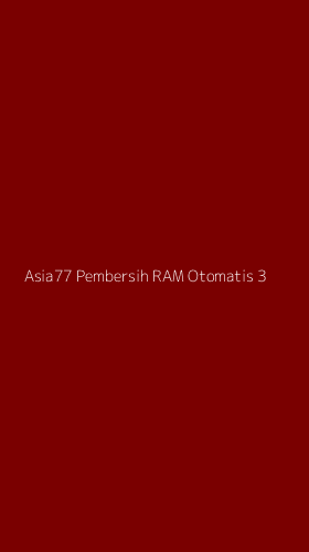 Tampilan Antarmuka Aplikasi Asia77 Pembersih Ram Otomatis - 3
