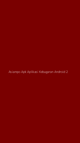 Tampilan Antarmuka Aplikasi Asiampo Apk Aplikasi Kebugaran Android - 2