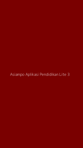Tampilan Antarmuka Aplikasi Asiampo Aplikasi Pendidikan Lite - 3