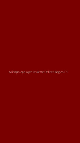 Tampilan Antarmuka Aplikasi Asiampo App Agen Roulette Online Uang Asli - 3
