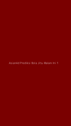 Tampilan Antarmuka Aplikasi Asian4d Prediksi Bola Jitu Malam Ini - 1