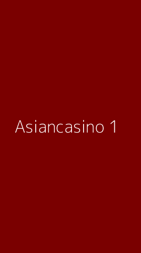 Tampilan Antarmuka Aplikasi Asiancasino - 1