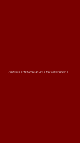 Tampilan Antarmuka Aplikasi Asiatogel88 Rtp Kumpulan Link Situs Game Populer - 1