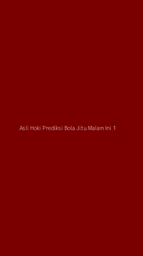 Tampilan Antarmuka Aplikasi Asli Hoki Prediksi Bola Jitu Malam Ini - 1