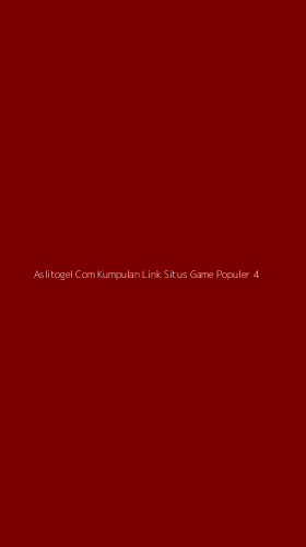 Tampilan Antarmuka Aplikasi Aslitogel Com Kumpulan Link Situs Game Populer - 4