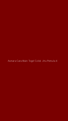 Tampilan Antarmuka Aplikasi Asmara Cara Main Togel Colok Jitu Pemula - 4