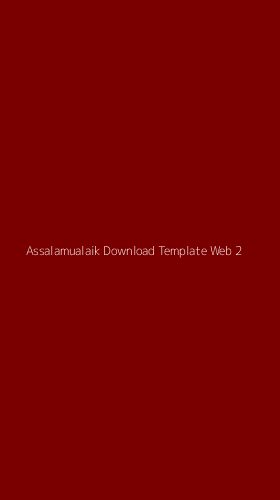 Tampilan Antarmuka Aplikasi Assalamualaik Download Template Web - 2