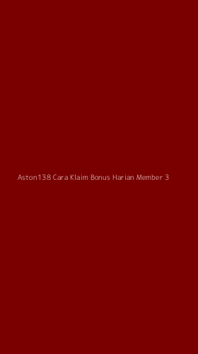Tampilan Antarmuka Aplikasi Aston138 Cara Klaim Bonus Harian Member - 3