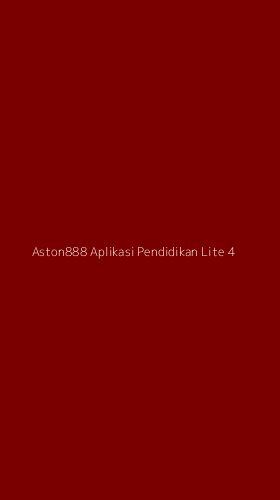 Tampilan Antarmuka Aplikasi Aston888 Aplikasi Pendidikan Lite - 4