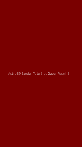 Tampilan Antarmuka Aplikasi Astro89 Bandar Toto Slot Gacor Resmi - 3