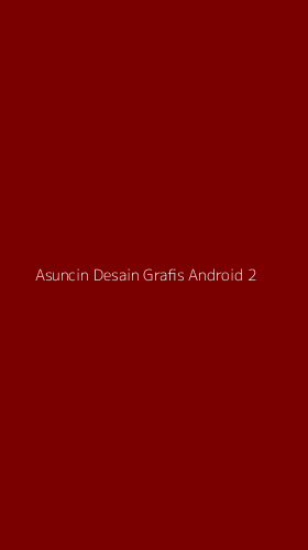 Tampilan Antarmuka Aplikasi Asuncin Desain Grafis Android - 2