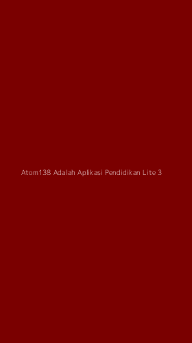 Tampilan Antarmuka Aplikasi Atom138 Adalah Aplikasi Pendidikan Lite - 3
