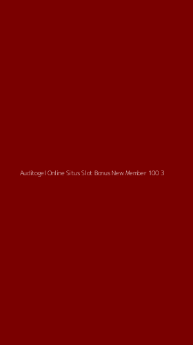Tampilan Antarmuka Aplikasi Auditogel Online Situs Slot Bonus New Member 100 - 3