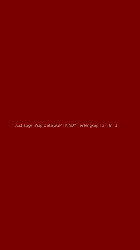 Tampilan Antarmuka Aplikasi Auditogel Wap Data Sgp Hk Sdy Terlengkap Hari Ini - 3
