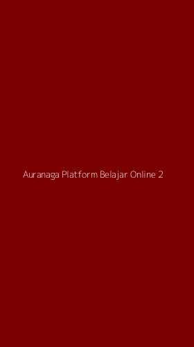 Tampilan Antarmuka Aplikasi Auranaga Platform Belajar Online - 2
