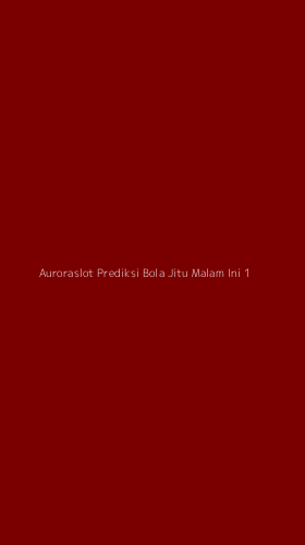 Tampilan Antarmuka Aplikasi Auroraslot Prediksi Bola Jitu Malam Ini - 1