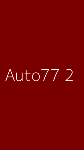 Tampilan Antarmuka Aplikasi Auto77 - 2
