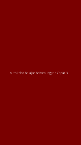 Tampilan Antarmuka Aplikasi Auto7slot Belajar Bahasa Inggris Cepat - 3